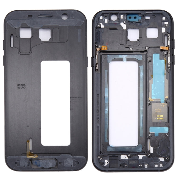 For Galaxy A7 (2017) / A720  Middle Frame Bezel(Black) - Others by buy2fix | Online Shopping UK | buy2fix
