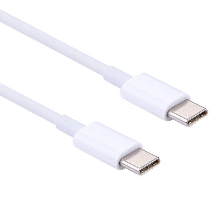 2m 2A USB-C / Type-C 3.1 Male to USB-C / Type-C 3.1 Male Adapter Cable(White) by buy2fix