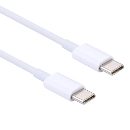 2m 2A USB-C / Type-C 3.1 Male to USB-C / Type-C 3.1 Male Adapter Cable(White) by buy2fix