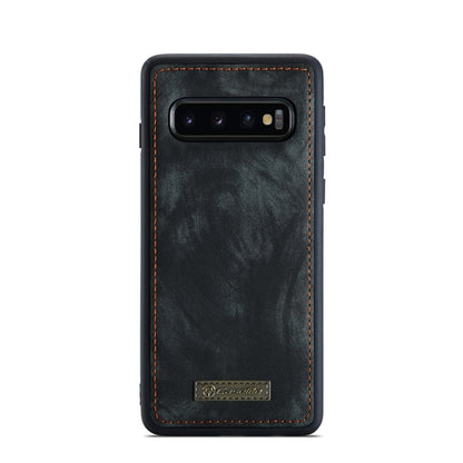For Samsung Galaxy S10 CaseMe-008 Detachable Multifunctional Flip Leather Phone Case(Black) - Galaxy Phone Cases by CaseMe | Online Shopping UK | buy2fix