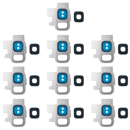 For Galaxy S9 / G9600 10pcs Camera Lens Cover (Silver) - Camera Series by buy2fix | Online Shopping UK | buy2fix