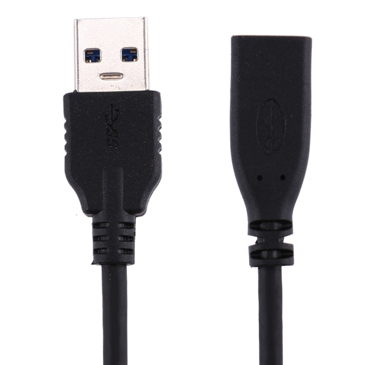 USB 3.0 Male to USB-C / Type-C 3.1 Female Adapter Cable, Cable Length: About 20cm(Black) by buy2fix