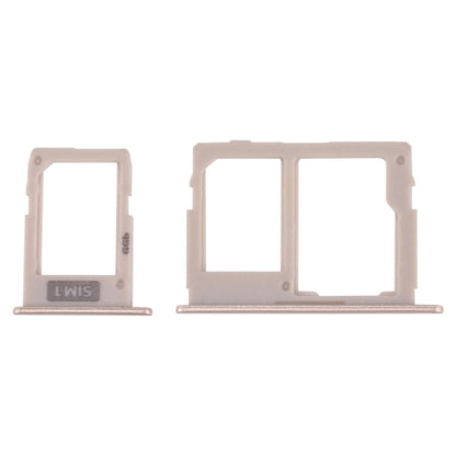SIM Card Tray + Micro SD Card Tray for Galaxy J3 (2017) Single SIM / J330 & J5 (2017) Single SIM / J530 & J7 (2017) Single SIM / J730 (Gold) - Card Tray by buy2fix | Online Shopping UK | buy2fix