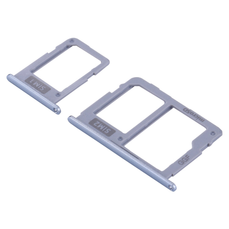 SIM Card Tray + Micro SD Card Tray for Galaxy J3 (2017) Single SIM / J330 & J5 (2017) Single SIM / J530 & J7 (2017) Single SIM / J730 (Blue) - Card Tray by buy2fix | Online Shopping UK | buy2fix