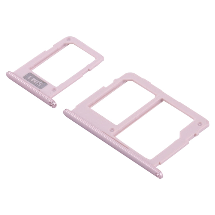 SIM Card Tray + Micro SD Card Tray for Galaxy J3 (2017) Single SIM / J330 & J5 (2017) Single SIM / J530 & J7 (2017) Single SIM / J730 (Rose Gold) - Card Tray by buy2fix | Online Shopping UK | buy2fix