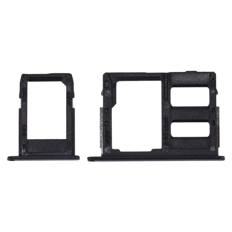 SIM Card Tray + Micro SD Card Tray for Galaxy J3 (2017) Single SIM / J330 & J5 (2017) Single SIM / J530 & J7 (2017) Single SIM / J730 (Black) - Card Tray by buy2fix | Online Shopping UK | buy2fix