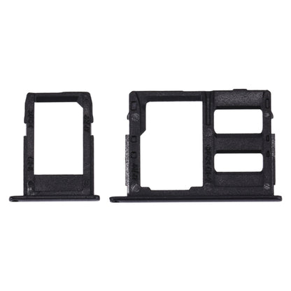 SIM Card Tray + Micro SD Card Tray for Galaxy J3 (2017) Single SIM / J330 & J5 (2017) Single SIM / J530 & J7 (2017) Single SIM / J730 (Black) - Card Tray by buy2fix | Online Shopping UK | buy2fix