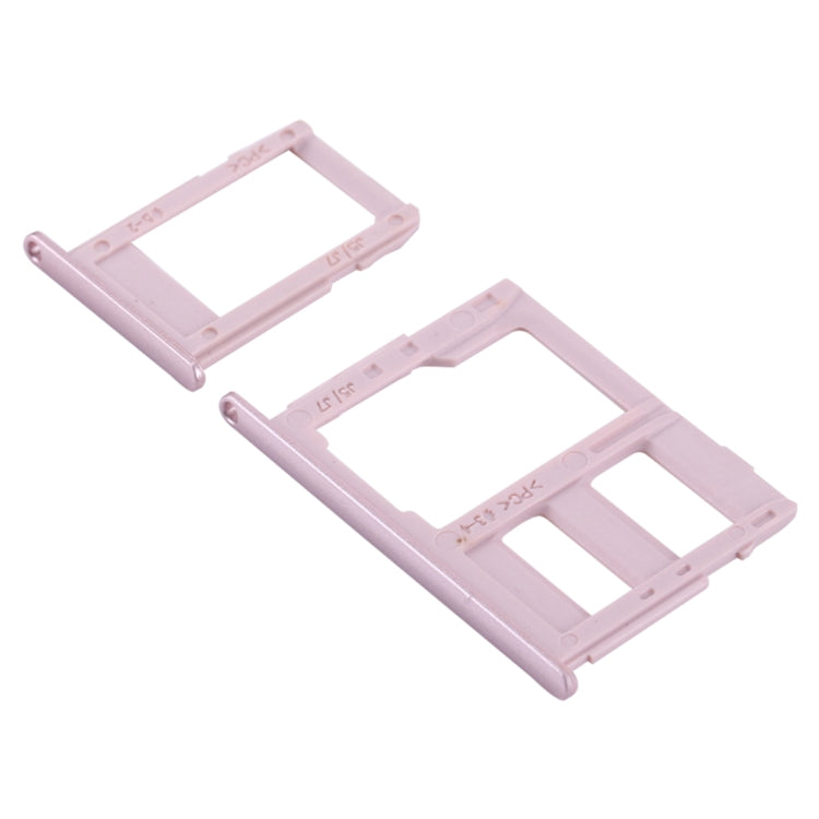 SIM Card Tray + Micro SD Card Tray for Galaxy J3 (2017) Single SIM / J330 & J5 (2017) Single SIM / J530 & J7 (2017) Single SIM / J730 (Rose Gold) - Card Tray by buy2fix | Online Shopping UK | buy2fix