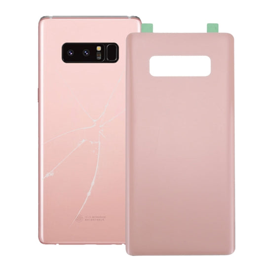 For Galaxy Note 8 Battery Back Cover with Adhesive (Pink) - Back Cover by buy2fix | Online Shopping UK | buy2fix