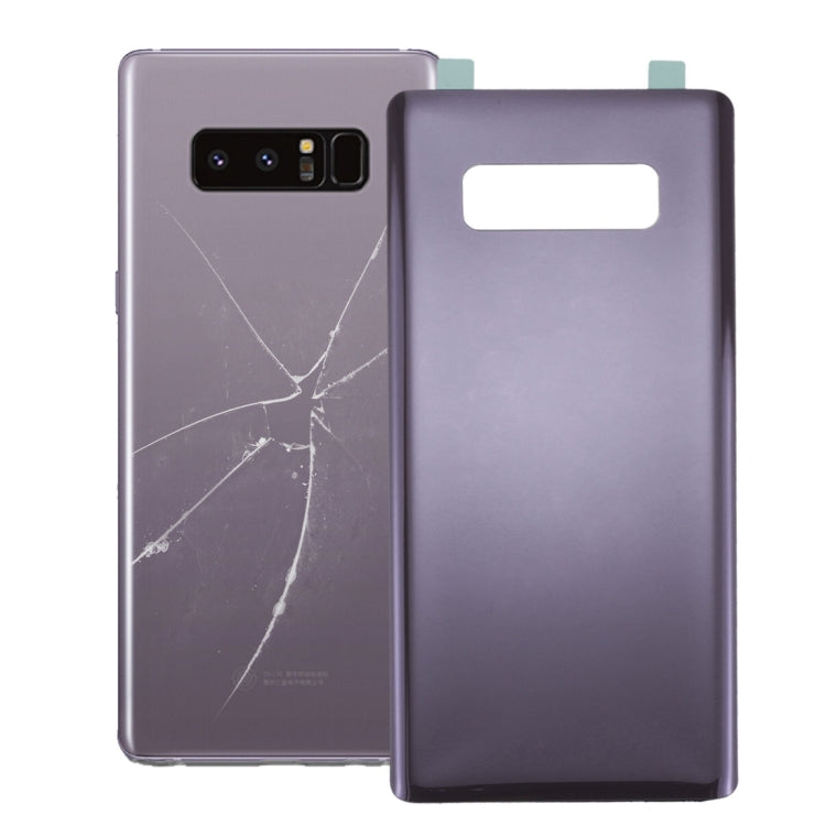 For Galaxy Note 8 Battery Back Cover with Adhesive (Orchid Gray) - Back Cover by buy2fix | Online Shopping UK | buy2fix