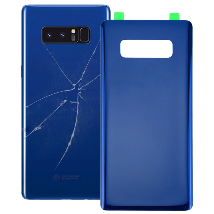 For Galaxy Note 8 Battery Back Cover with Adhesive (Blue) - Back Cover by buy2fix | Online Shopping UK | buy2fix