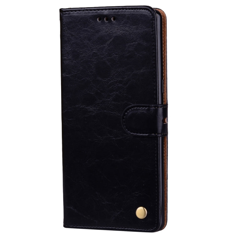 For Samsung Galaxy Note 8 Business Style Oil Wax Texture Horizontal Flip Leather Case with Holder & Card Slots & Wallet(Black) by buy2fix