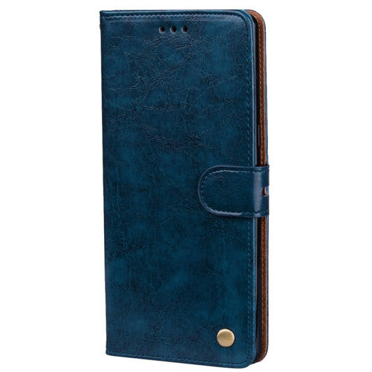 For Samsung Galaxy Note 8 Business Style Oil Wax Texture Horizontal Flip Leather Case with Holder & Card Slots & Wallet(Blue) - More Brand by buy2fix | Online Shopping UK | buy2fix