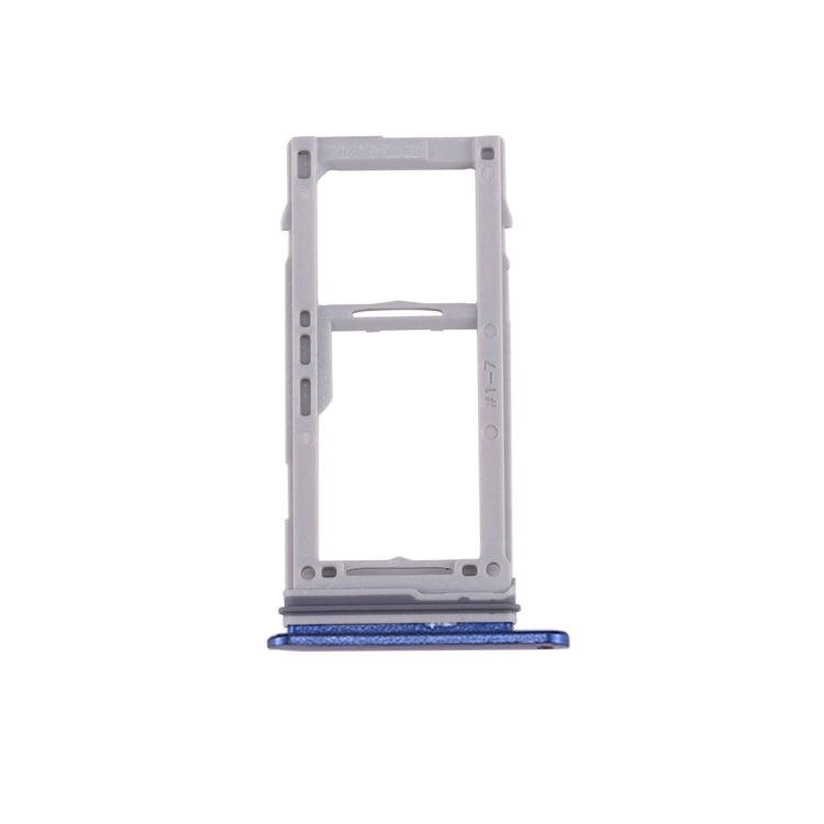 For Galaxy S9+ / S9 SIM & SIM / Micro SD Card Tray(Blue) - Card Tray by buy2fix | Online Shopping UK | buy2fix