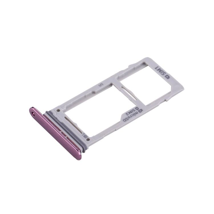 For Galaxy S9+ / S9 SIM & SIM / Micro SD Card Tray(Purple) - Card Tray by buy2fix | Online Shopping UK | buy2fix