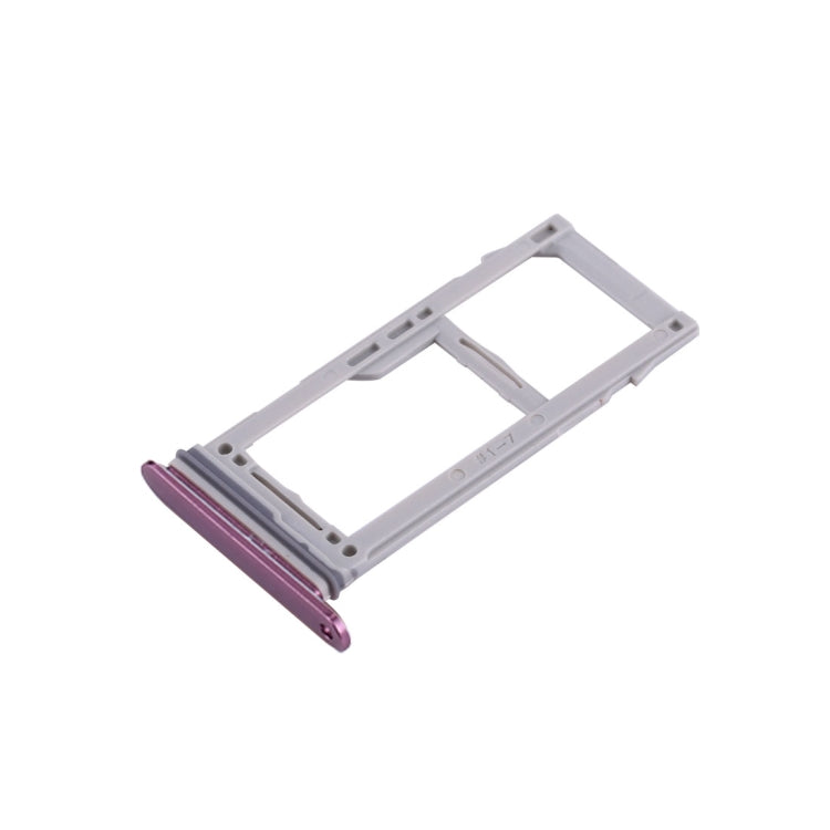 For Galaxy S9+ / S9 SIM & SIM / Micro SD Card Tray(Purple) - Card Tray by buy2fix | Online Shopping UK | buy2fix