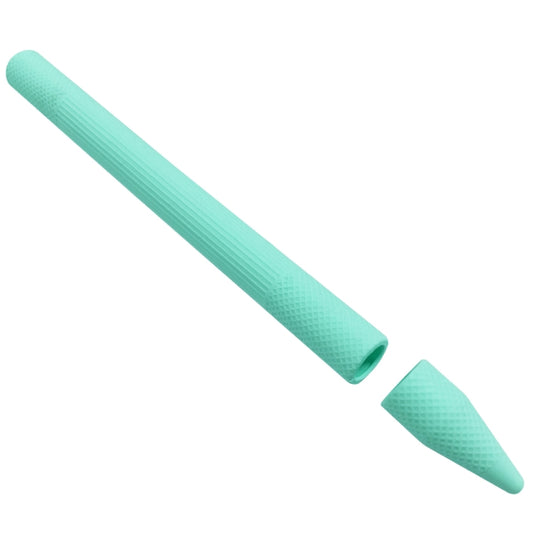 Stylus Pen Silica Gel Protective Case for Microsoft Surface Pro 5 / 6 (Mint Green) - Pencil Accessories by buy2fix | Online Shopping UK | buy2fix
