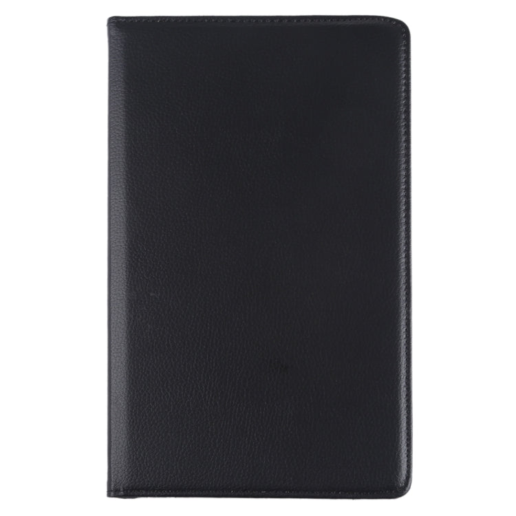 Litchi Texture Horizontal Flip 360 Degrees Rotation Leather Case for Galaxy Tab A 10.1 (2019) T510 / T515, with Holder (Black) by buy2fix