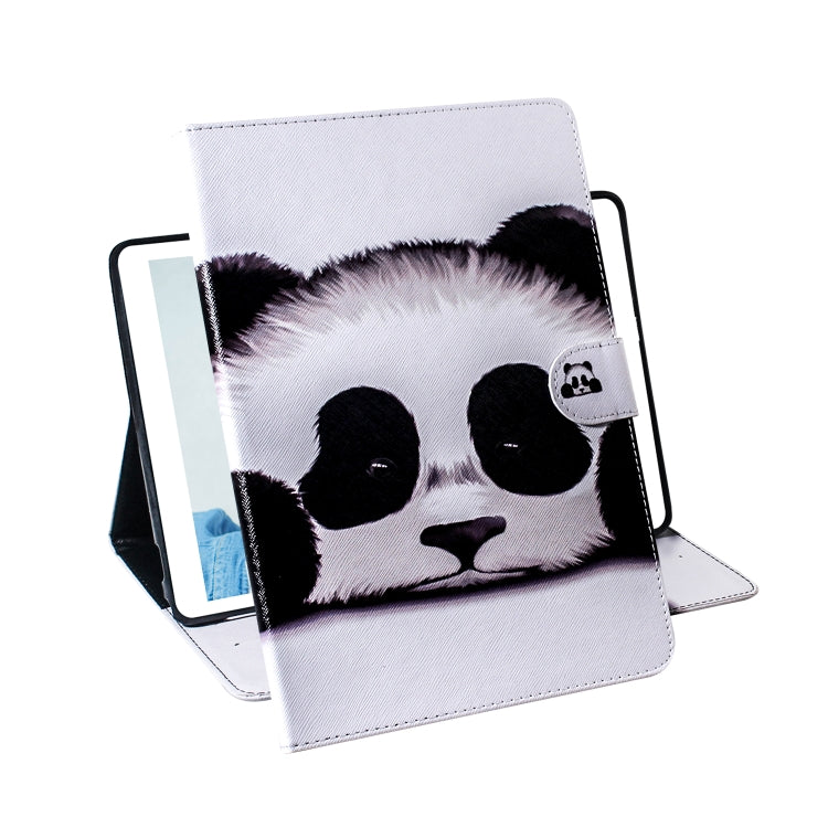 Panda Pattern Horizontal Flip Leather Case for Galaxy Tab A 8 (2019) / P200 / P205, with Holder & Card Slot & Wallet by buy2fix