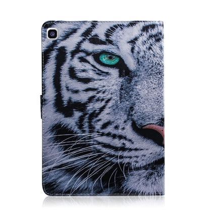Tiger Pattern Horizontal Flip Leather Case for Galaxy Tab A 8 (2019) / P200 / P205, with Holder & Card Slot & Wallet by buy2fix