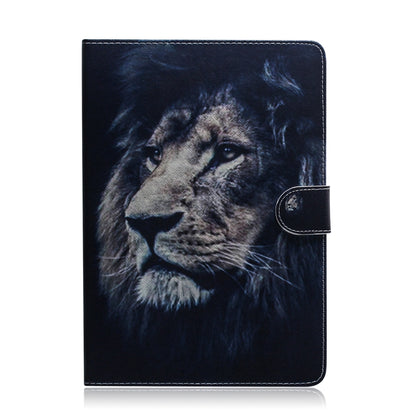 Lion Pattern Horizontal Flip Leather Case for Galaxy Tab A 8 (2019) / P200 / P205, with Holder & Card Slot & Wallet by buy2fix