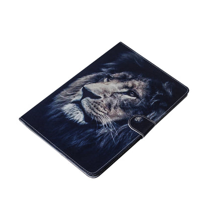 Lion Pattern Horizontal Flip Leather Case for Galaxy Tab A 8 (2019) / P200 / P205, with Holder & Card Slot & Wallet by buy2fix