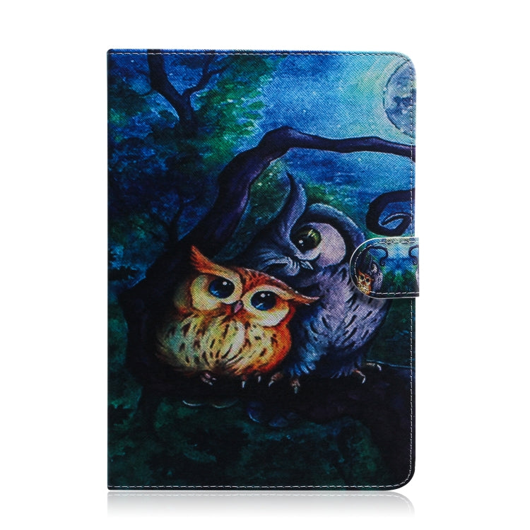 Oil Owl Pattern Horizontal Flip Leather Case for Galaxy Tab A 8 (2019) / P200 / P205, with Holder & Card Slot & Wallet by buy2fix