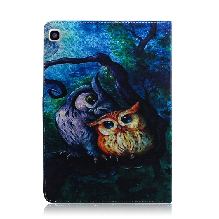 Oil Owl Pattern Horizontal Flip Leather Case for Galaxy Tab A 8 (2019) / P200 / P205, with Holder & Card Slot & Wallet by buy2fix