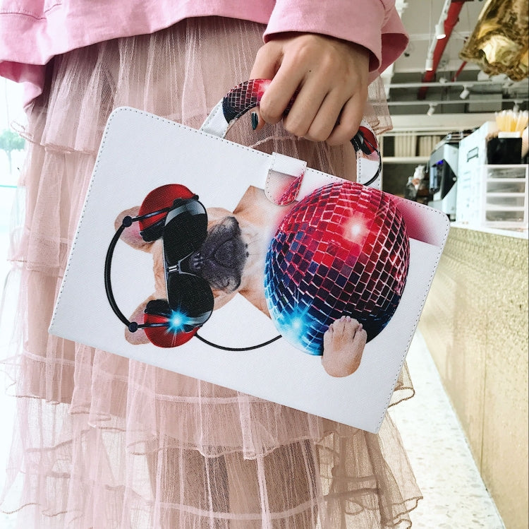 Fashion Dog Pattern Horizontal Flip Leather Case for Galaxy Tab A 8 (2019) / P200 / P205, with Holder & Card Slot & Wallet by buy2fix