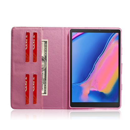 Magnolia Pattern Horizontal Flip Leather Case for Galaxy Tab A 8 (2019) / P200 / P205, with Holder & Card Slot & Wallet by buy2fix
