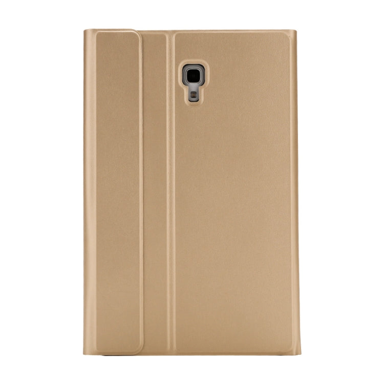 ST590S Bluetooth 3.0 Fine Wool Texture PU Leather ABS Detachable Seven-color Backlight Bluetooth Keyboard Leather Tablet Case for Samsung Galaxy Tab A 10.5 inch T590 / T595, with Pen Slot & Holder (Gold) - For Samsung by buy2fix | Online Shopping UK | buy2fix