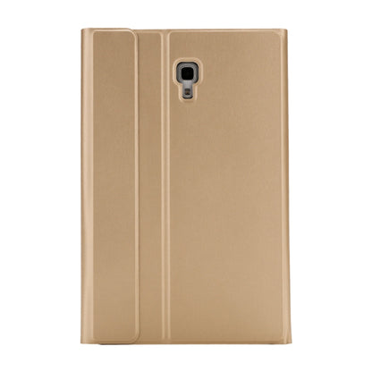 ST590S Bluetooth 3.0 Fine Wool Texture PU Leather ABS Detachable Seven-color Backlight Bluetooth Keyboard Leather Tablet Case for Samsung Galaxy Tab A 10.5 inch T590 / T595, with Pen Slot & Holder (Gold) - For Samsung by buy2fix | Online Shopping UK | buy2fix