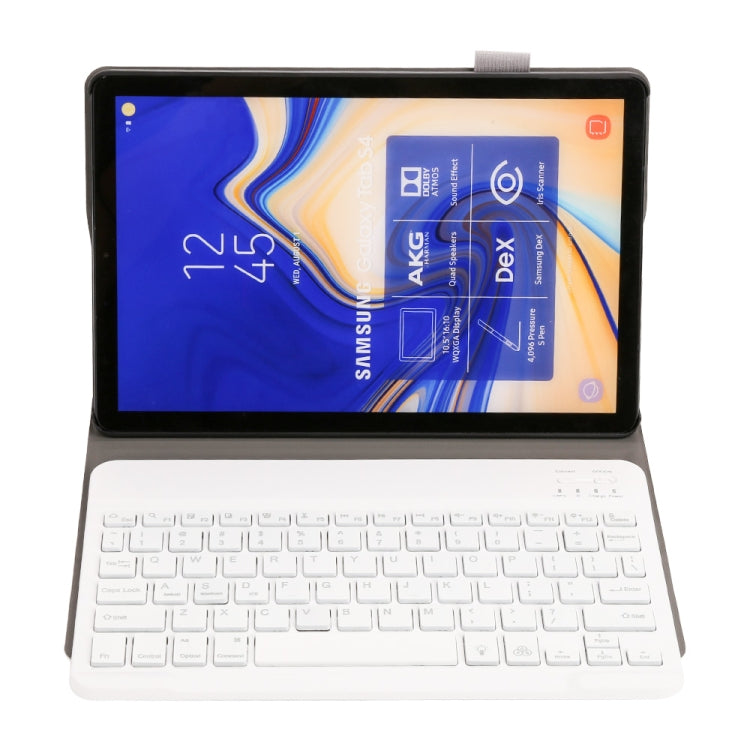 ST830S Bluetooth 3.0 Fine Wool Texture PU Leather ABS Detachable Seven-color Backlight Bluetooth Keyboard Leather Tablet Case for Samsung Galaxy Tab S4 10.5 inch T830 / T835, with Pen Slot & Holder (Rose Gold) - For Samsung by buy2fix | Online Shopping UK | buy2fix