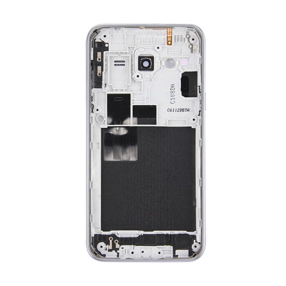 For Galaxy J3 (2016) / J320 Double card version Battery Back Cover + Middle Frame Bezel (Black) - Back Cover by buy2fix | Online Shopping UK | buy2fix