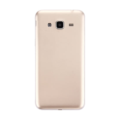 For Galaxy J3 (2016) / J320 (Double card version) Battery Back Cover + Middle Frame Bezel (Gold) - Back Cover by buy2fix | Online Shopping UK | buy2fix