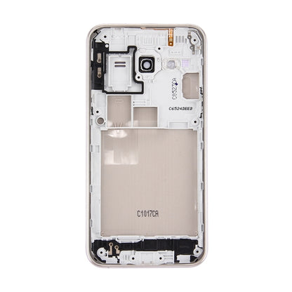 For Galaxy J3 (2016) / J320 (Double card version) Battery Back Cover + Middle Frame Bezel (Gold) - Back Cover by buy2fix | Online Shopping UK | buy2fix