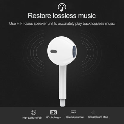 USB-C / Type-C Interface In Ear Wired HiFi Mega Bass Earphone with Mic by buy2fix