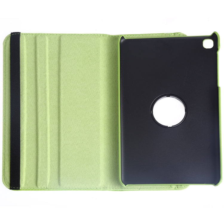 Litchi Texture Horizontal Flip 360 Degrees Rotation Leather Case for Galaxy Tab A 8 (2019) / P200 / P205, with Holder (Green) by buy2fix