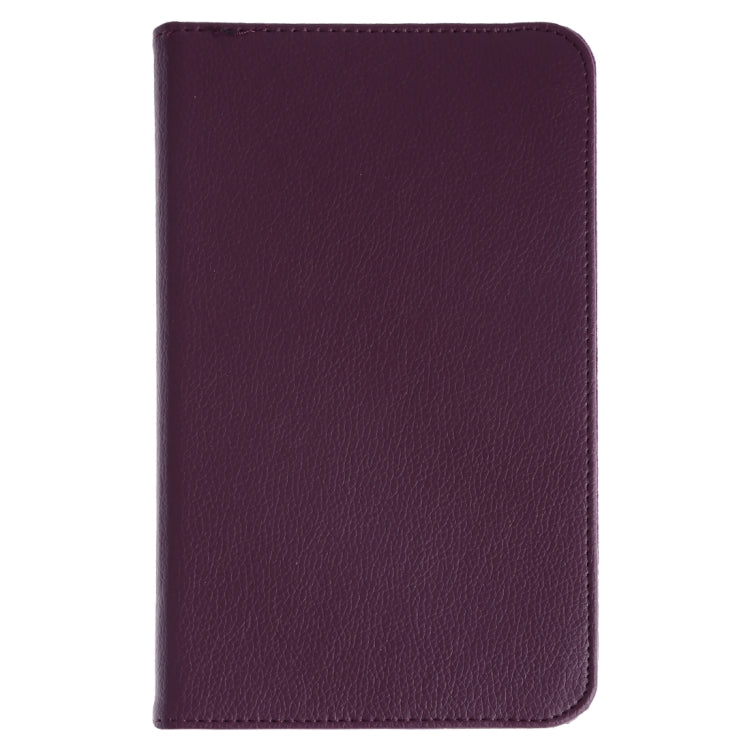 Litchi Texture Horizontal Flip 360 Degrees Rotation Leather Case for Galaxy Tab A 8 (2019) / P200 / P205, with Holder (Purple) by buy2fix