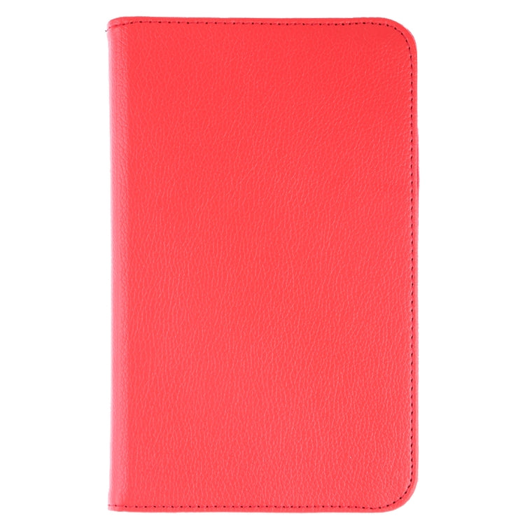 Litchi Texture Horizontal Flip 360 Degrees Rotation Leather Case for Galaxy Tab A 8 (2019) / P200 / P205, with Holder (Red) by buy2fix