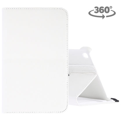 Litchi Texture Horizontal Flip 360 Degrees Rotation Leather Case for Galaxy Tab A 8 (2019) / P200 / P205, with Holder (White) by buy2fix