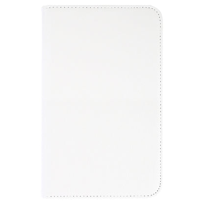 Litchi Texture Horizontal Flip 360 Degrees Rotation Leather Case for Galaxy Tab A 8 (2019) / P200 / P205, with Holder (White) by buy2fix