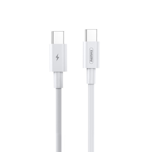 REMAX Marlik Series RC-183c PD 100W USB-C / Type-C to USB-C / Type-C Interface Fast Charging Data Cable, Cable Length: 2m(White) - USB-C & Type-C Cable by REMAX | Online Shopping UK | buy2fix