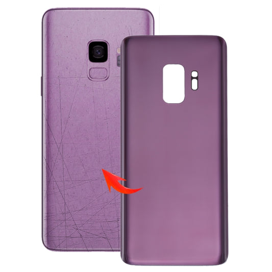 For Galaxy S9 / G9600 Back Cover (Purple) - Back Cover by buy2fix | Online Shopping UK | buy2fix