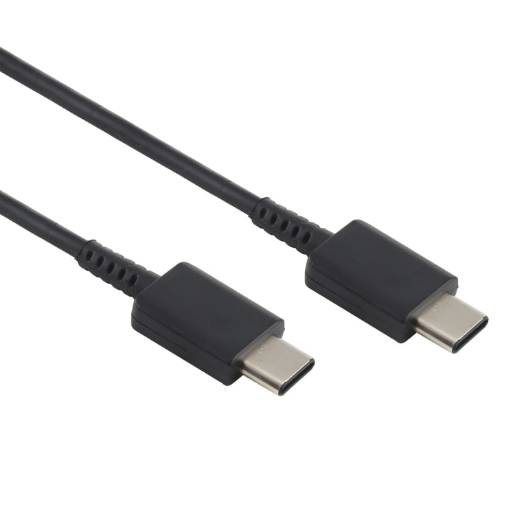 33W 6A USB-C / Type-C Male to USB-C / Type-C Male Fast Charging Data Cable for Samsung Galaxy Note 10, Cable Length: 1m (Black) - USB-C & Type-C Cable by buy2fix | Online Shopping UK | buy2fix