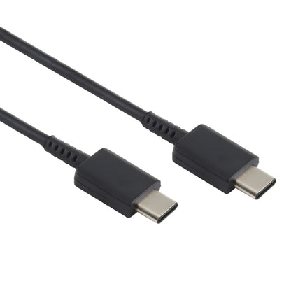 33W 6A USB-C / Type-C Male to USB-C / Type-C Male Fast Charging Data Cable for Samsung Galaxy Note 10, Cable Length: 1m (Black) - USB-C & Type-C Cable by buy2fix | Online Shopping UK | buy2fix