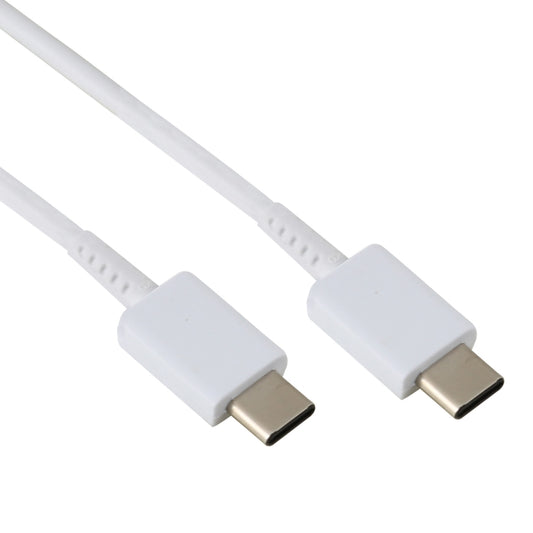 33W 6A USB-C / Type-C Male to USB-C / Type-C Male Fast Charging Data Cable for Samsung Galaxy Note 10, Cable Length: 1m (White) by buy2fix
