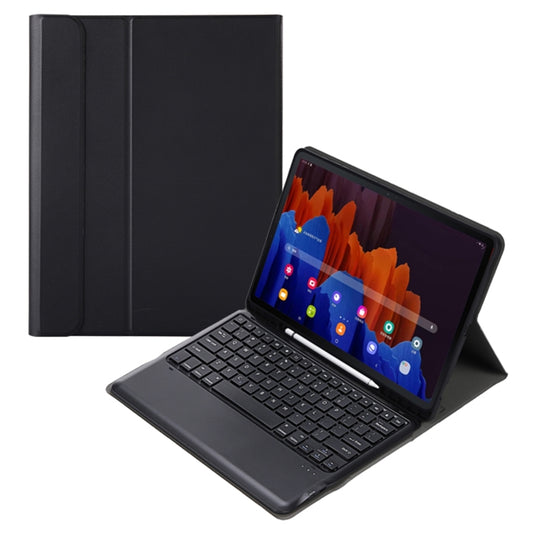 A970B Detachable Bluetooth Keyboard Ultrathin Horizontal Flip Leather Tablet Case with Pen Slot for Samsung Galaxy Tab S7 FE T730 / T736 / S7+ T970 / T975 / T976(Black) by buy2fix