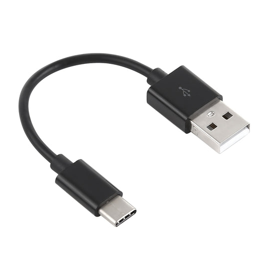 USB to USB-C / Type-C Charging & Sync Data Cable, Cable Length: 14cm(Black) by buy2fix