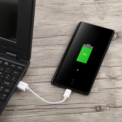 USB to USB-C / Type-C Charging & Sync Data Cable, Cable Length: 14cm(White) by buy2fix